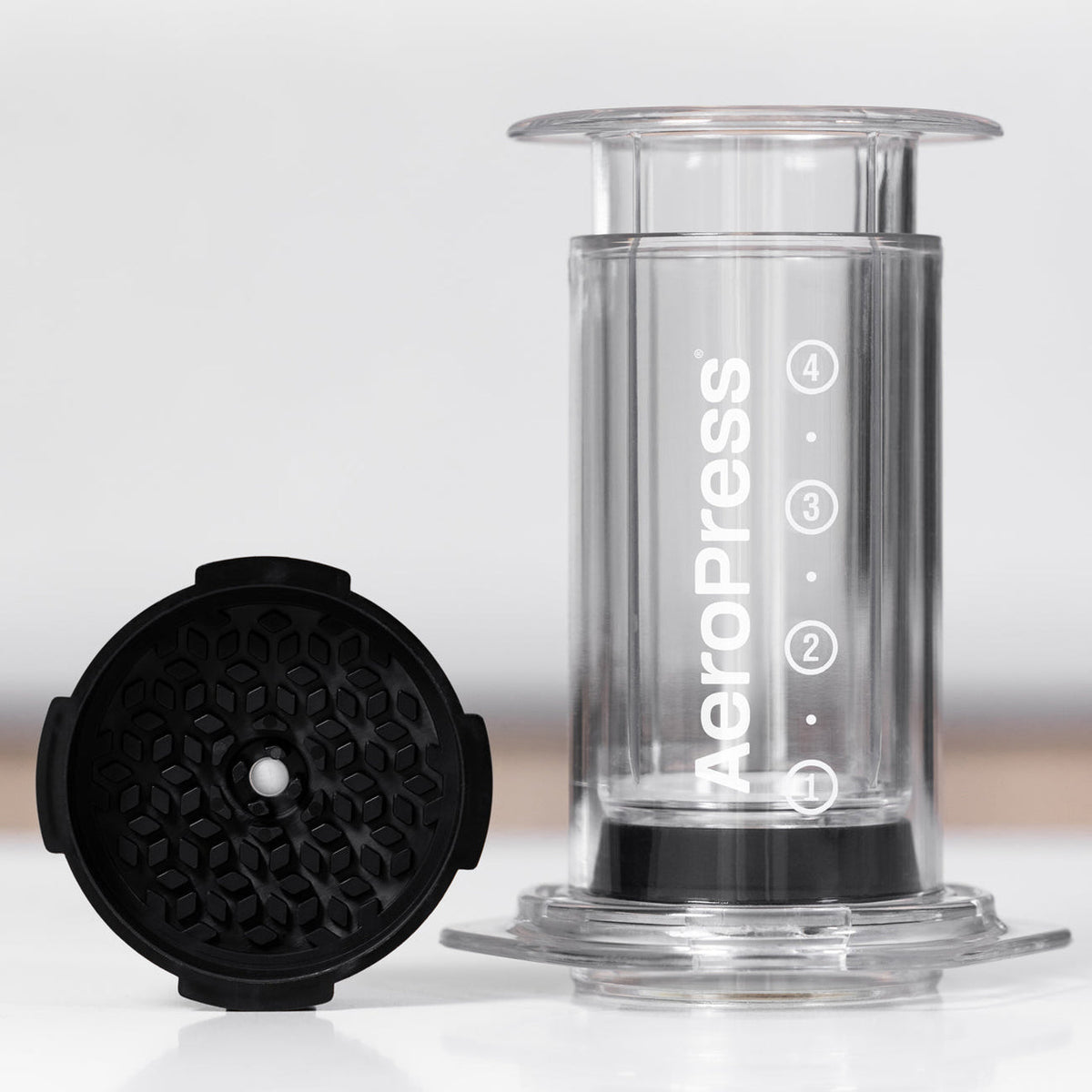 AeroPress Coffee Maker & Flow Control Filter Cap