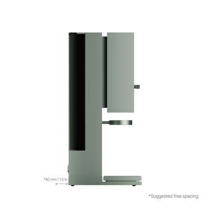 #Sage Green - Green Knob